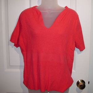 14/16 Lane Bryant Salmon Summer Sweater